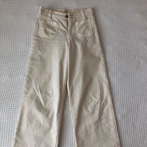 Marine Layer Bridget Crop Pants (antique white)